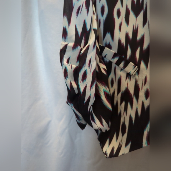 Charlotte Russe NWOT Size XL Black White Open Front Drape Blazer Jacket NWOT - Picture 12 of 16